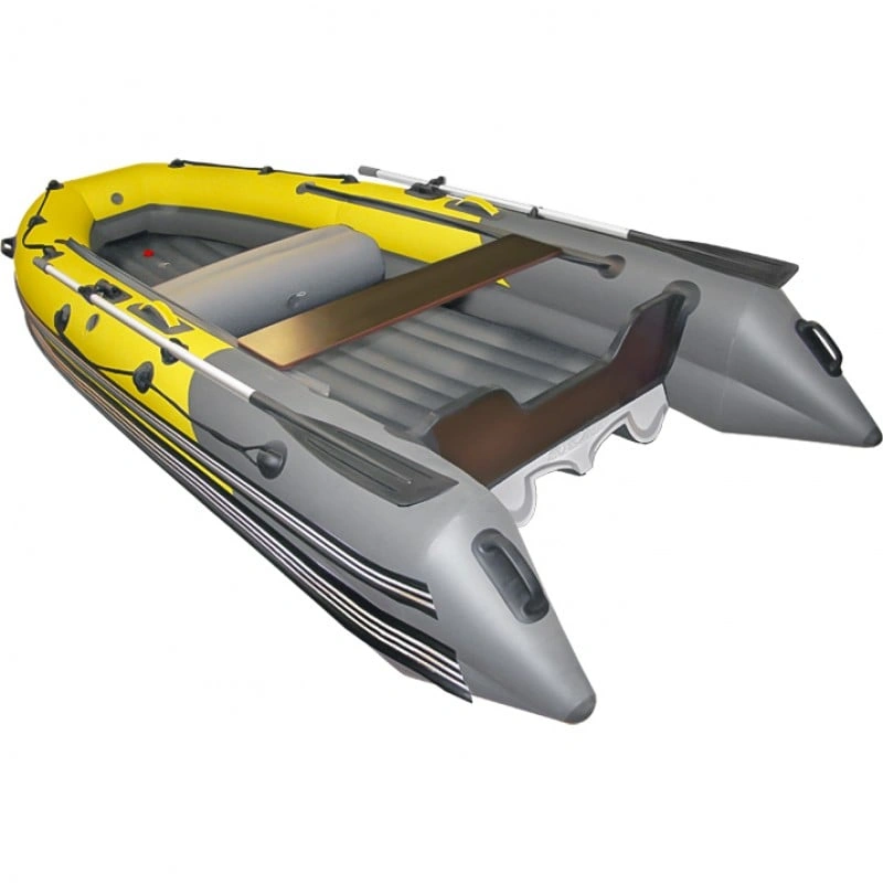 Лодка ПВХ SKAT Тритон 370 + 2х-тактный лодочный мотор MIKATSU M20FHS
