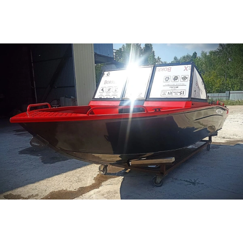 Катер-лодка алюминиевая ALUTON 490Fish