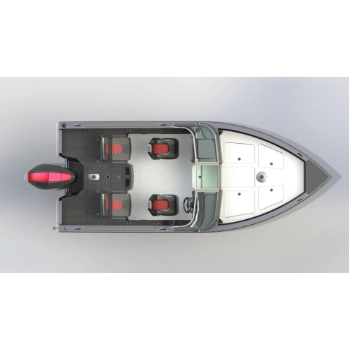 Катер-лодка алюминиевая ALBAKORE 560 Fish