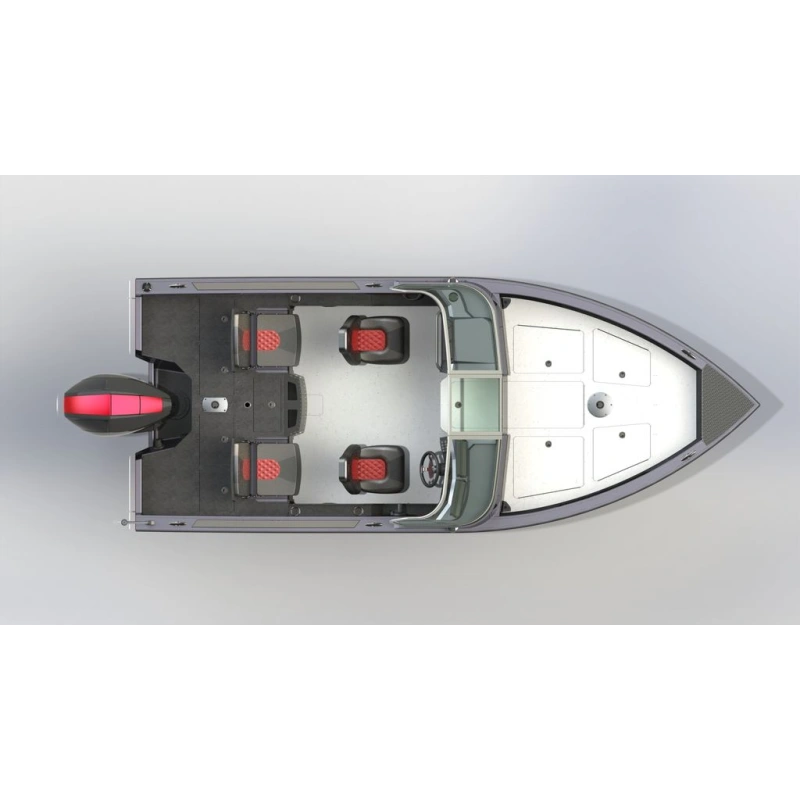 Катер-лодка алюминиевая ALBAKORE 560 Fish
