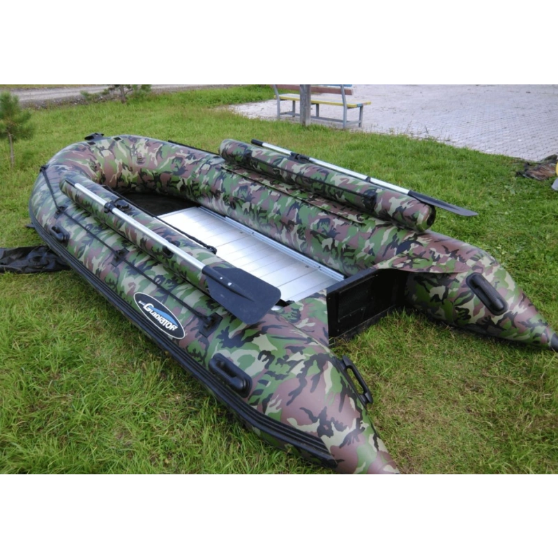 Лодка ПВХ GLADIATOR D370AL FB Camo
