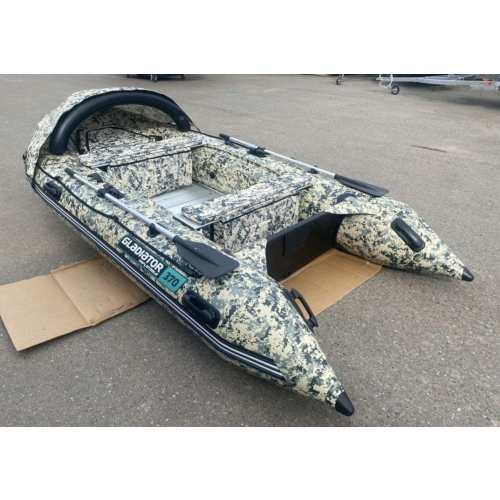 Лодка ПВХ GLADIATOR C370AL Camo
