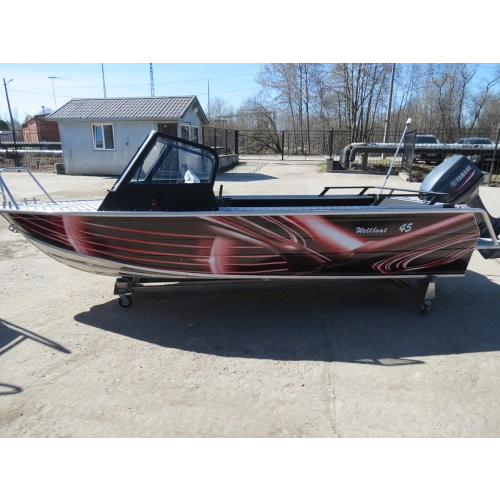 Катер-лодка алюминиевая WELLBOAT 45i