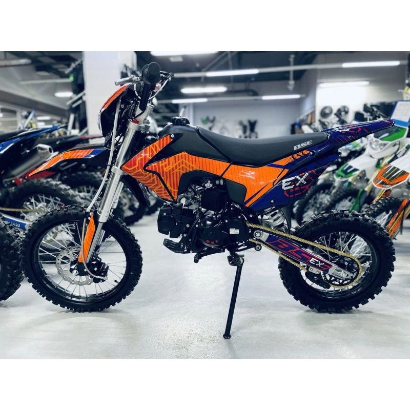 Питбайк BSE EX Blue Orange Ant 17/14