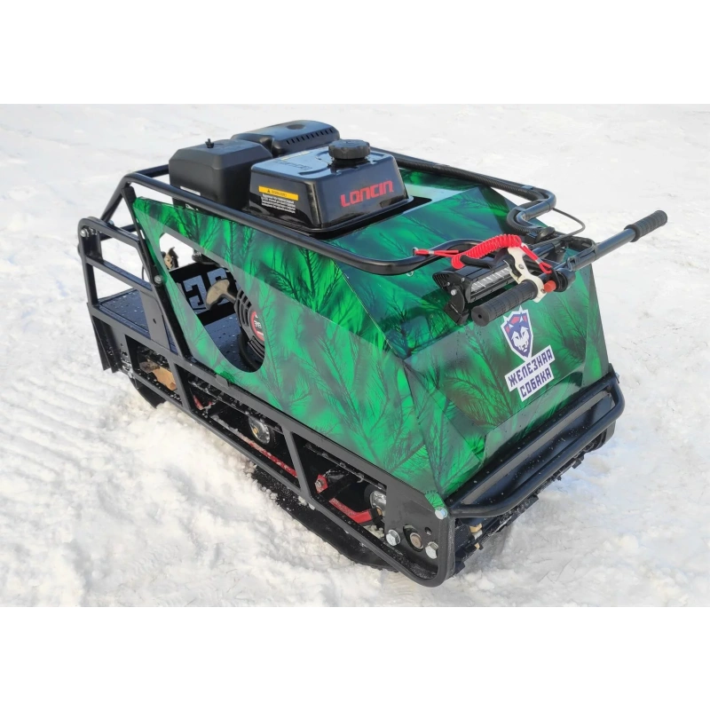 Мотобуксировщик ЖЕЛЕЗНАЯ СОБАКА M500 15 л.с