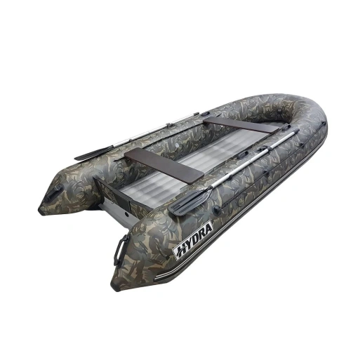Лодка ПВХ HYDRA Nova 400 Люкс камуфляж + 4х-тактный лодочный мотор NISSAN MARINE NMF 40 A ETS