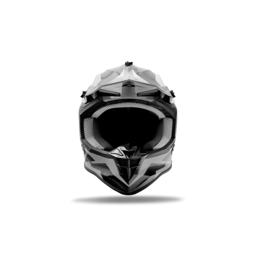 Шлем кроссовый Sharmax SH336 Gray/Black