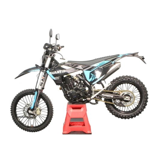 Мотоцикл кроссовый эндуро AVANTIS 250 Carb Nibbi Exclusive (CB250-F/172FMM Design HS черный) ARS с ПТС