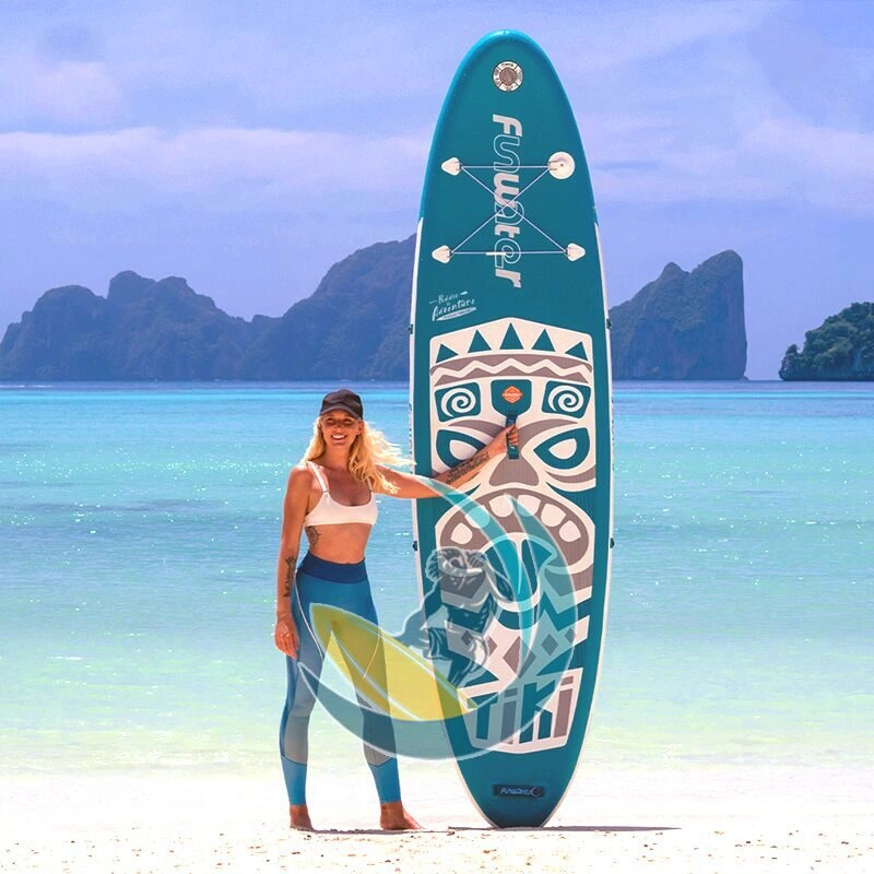 Надувной сап FunWater Tiki Blue 10'6