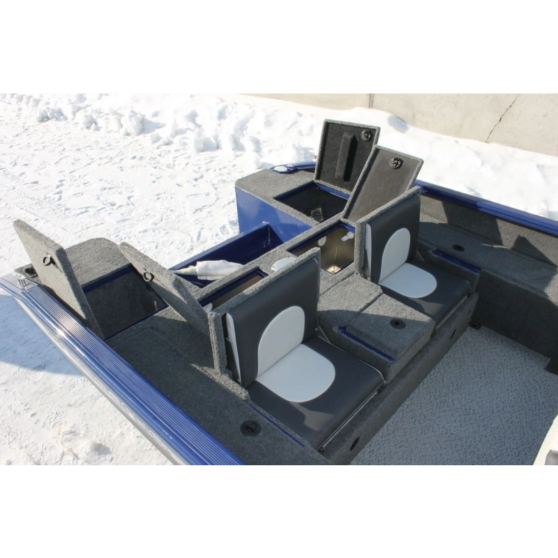 Катер-лодка алюминиевая WINDBOAT 4.6 DC EvoFish