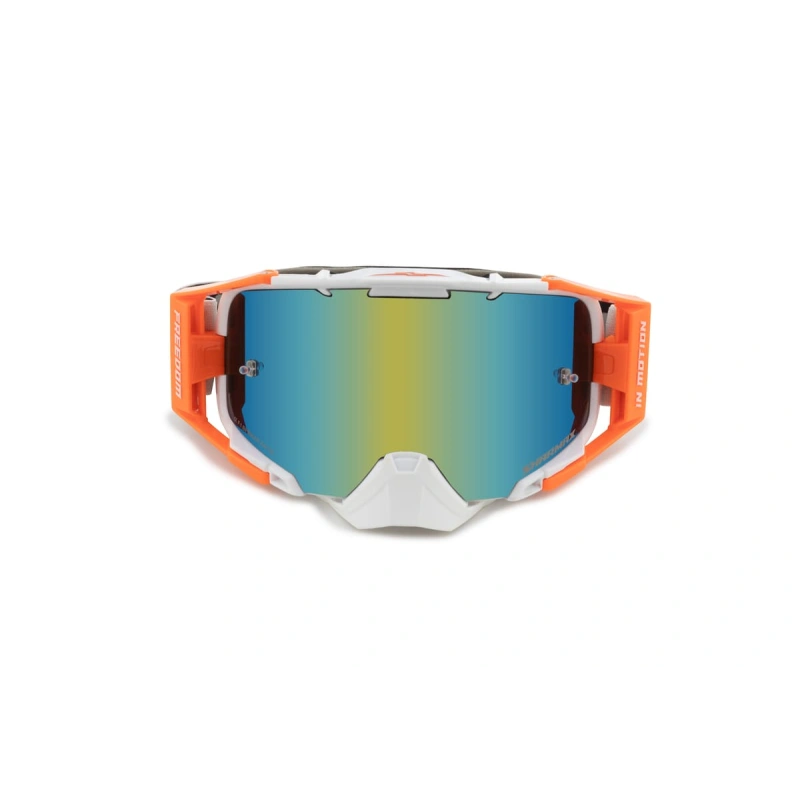 Очки кроссовые Sharmax White/Orange