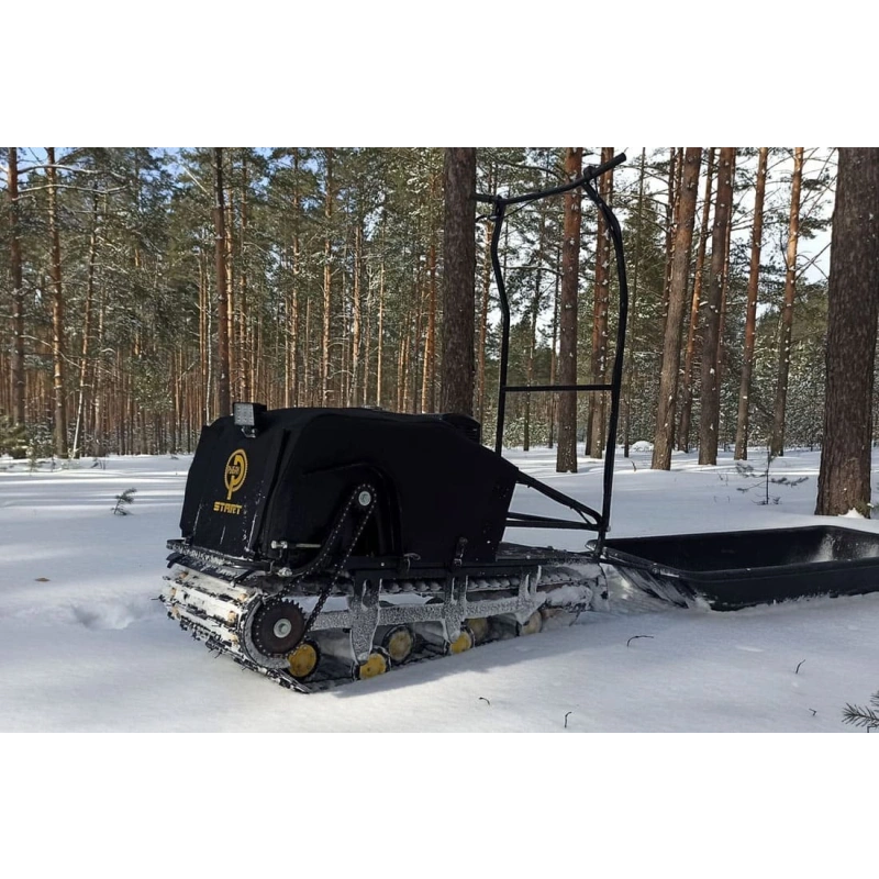 Мотобуксировщик РЫБАК СТАРТ Lifan 15 л.с (тканный капот)