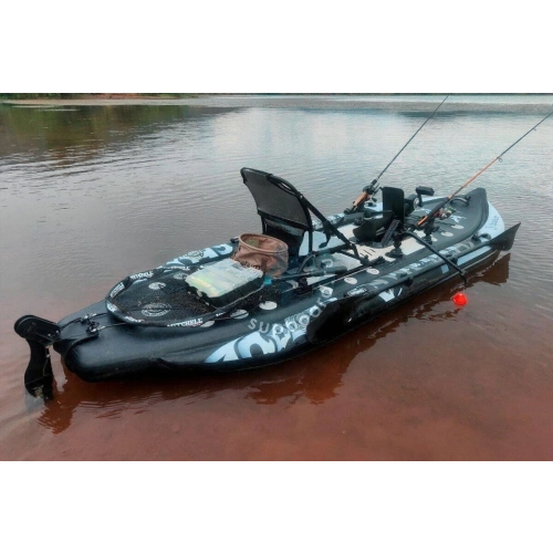 Сапборд для рыбалки с педальным механизмом Spatium Fishing 11 (Модель - D)
