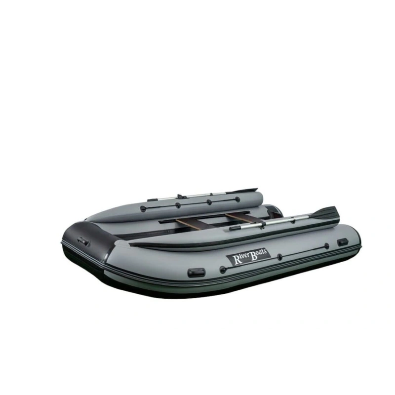 Лодка ПВХ RIVERBOATS 370 НДНД с фальшбортом