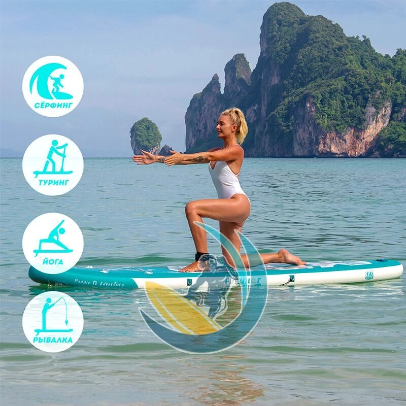 Надувной сап FunWater Tiki Blue 10'6