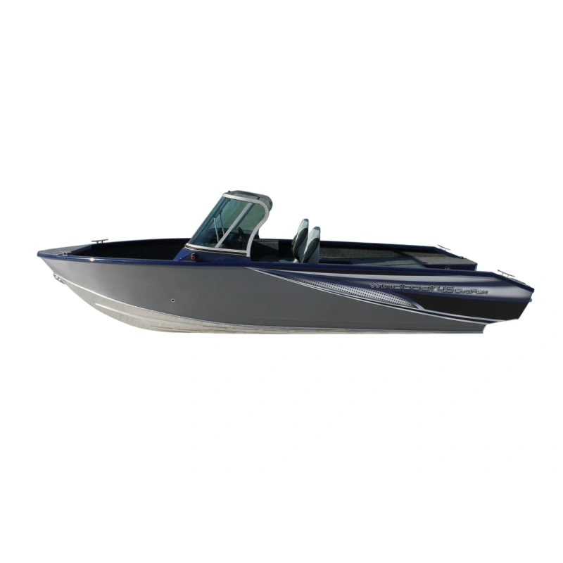 Катер-лодка алюминиевая WINDBOAT 4.6 DC EvoFish