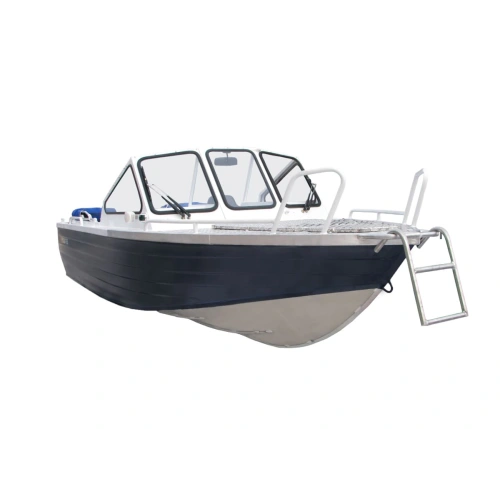 Катер-лодка алюминиевая RUSBOAT 55