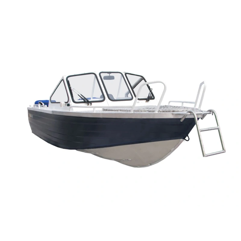 Катер-лодка алюминиевая RUSBOAT 55
