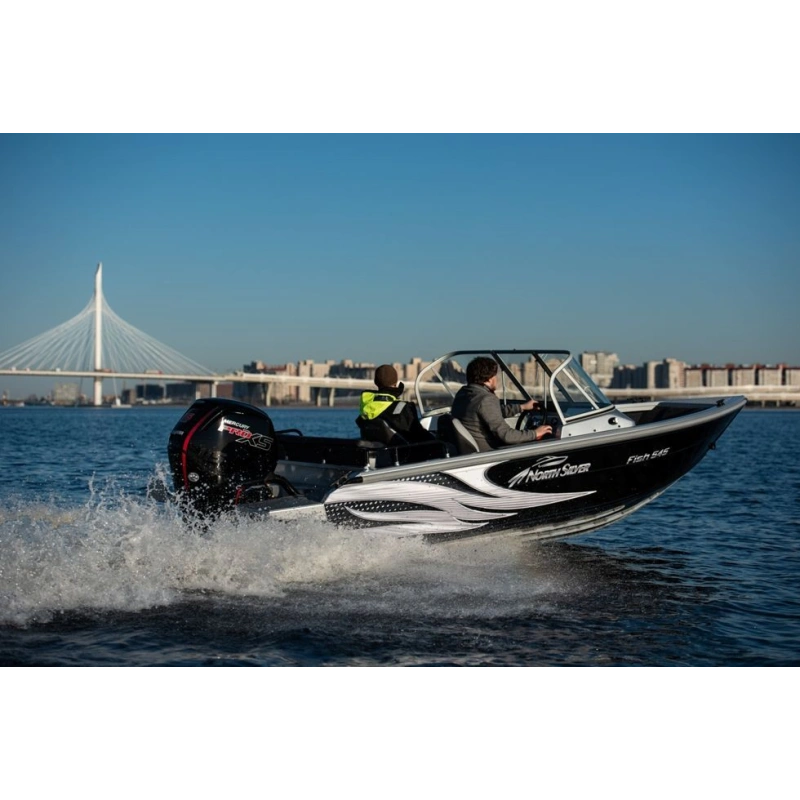 Катер-лодка алюминиевая NORTHSILVER 545 Fish