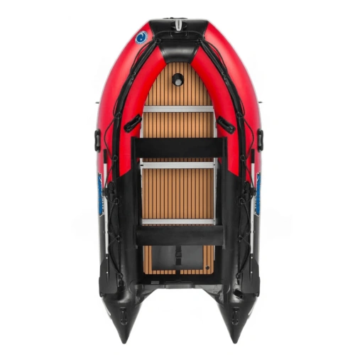 Лодка ПВХ STORMLINE Flexiteek 360 (черно-зеленая/красно-черная)