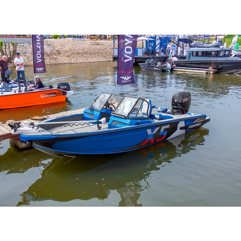 Катер-лодка алюминиевая VBOATS Fishpro X5