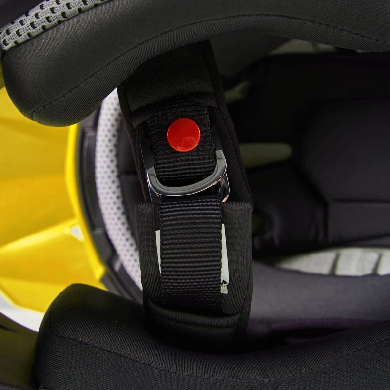 Шлем кроссовый Sharmax SH336 Yellow/Black