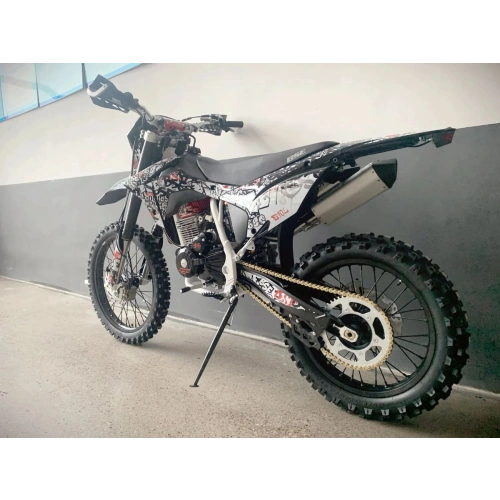 Мотоцикл кроссовый эндуро BSE Z10L Graffiti White (172 FMM) 21/18