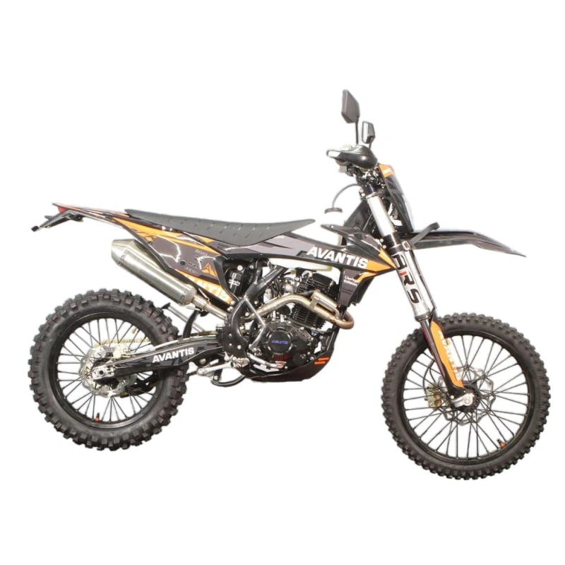 Мотоцикл кроссовый эндуро AVANTIS 250 Carb Nibbi Exclusive (CB250-F/172FMM Design KTM черный) ARS с ПТС