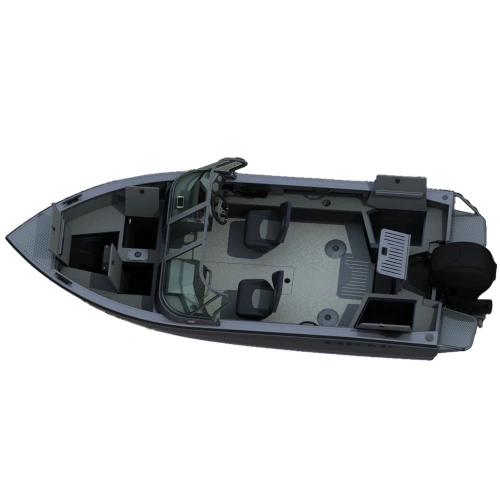 Катер-лодка алюминиевая SIBERIA S4 (one)