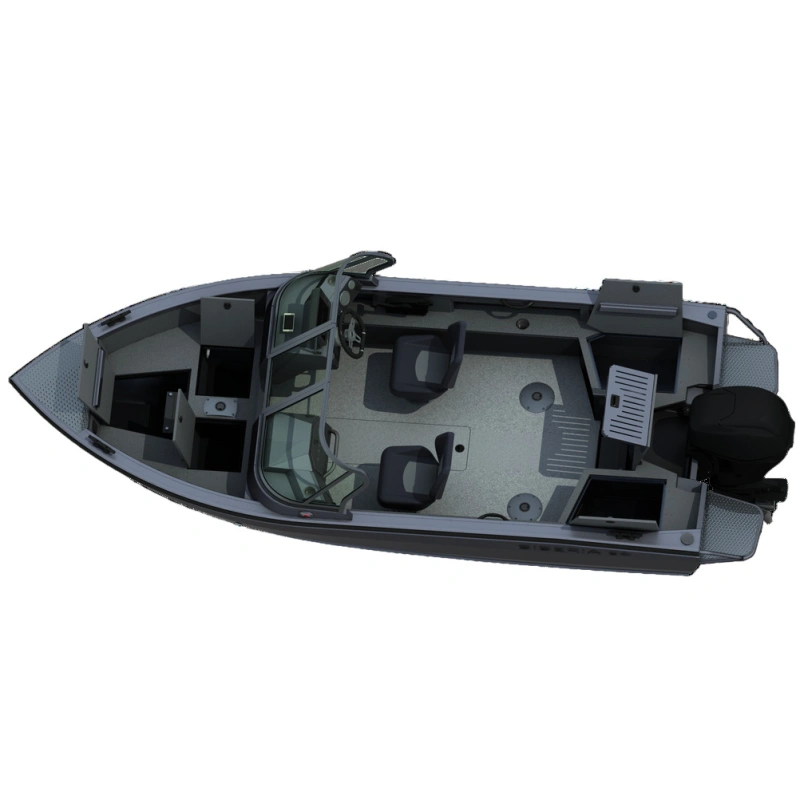 Катер-лодка алюминиевая SIBERIA S4 (one)