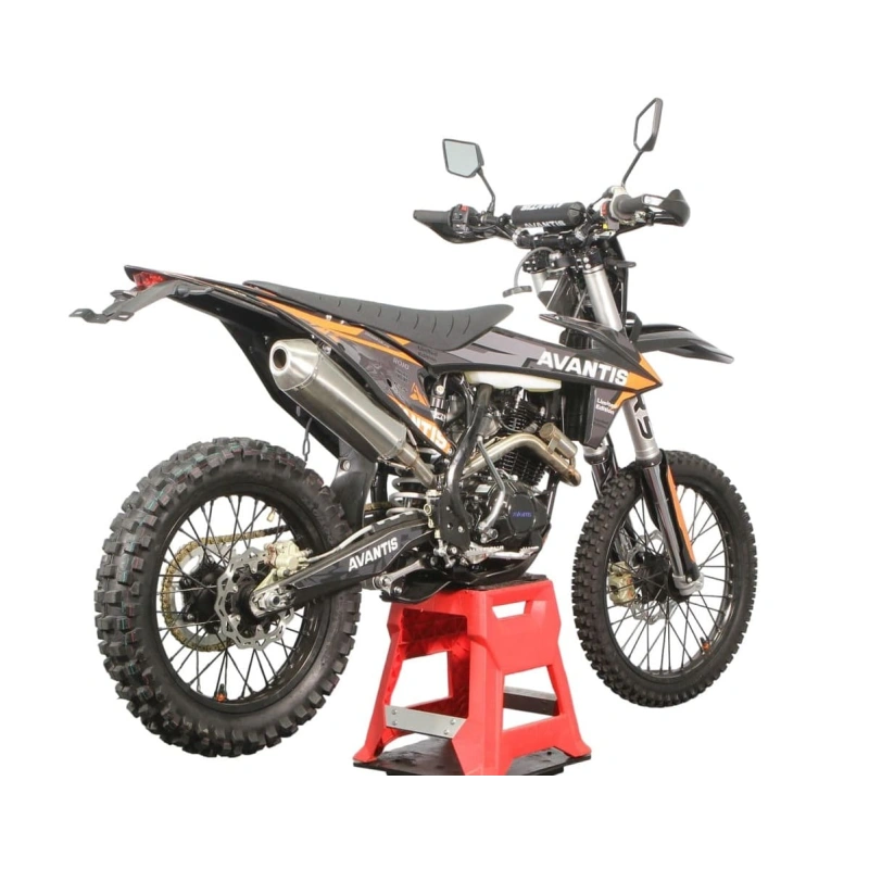 Мотоцикл кроссовый эндуро AVANTIS 250 Carb Nibbi Exclusive (CB250-F/172FMM Design KTM черный) ARS с ПТС