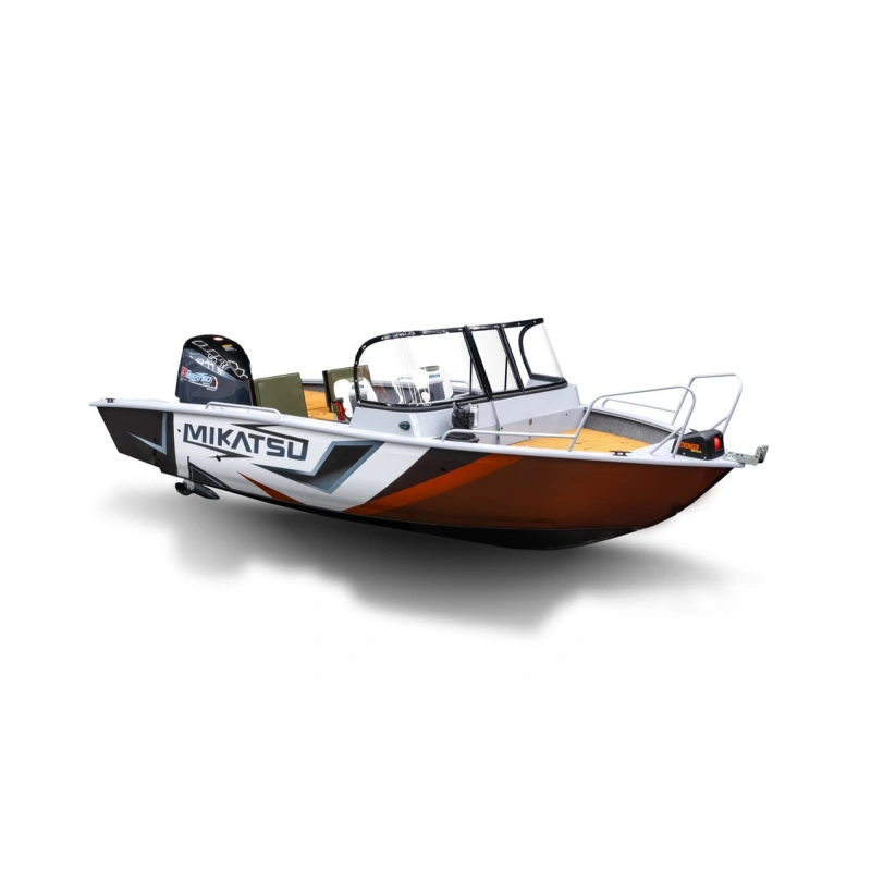 Комплект Алюминиевая лодка (катер) Mikatsu (Микатсу) 570 (Z43) Sport + мотор Mikatsu MF115FEL-T EFI