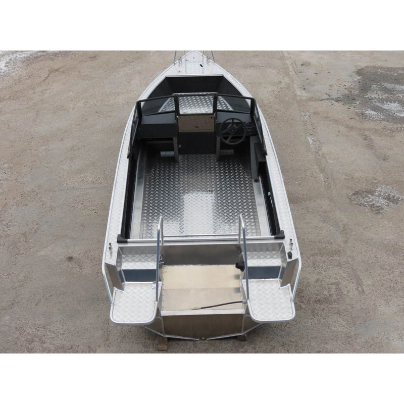 Катер-лодка алюминиевая WELLBOAT 53 Fish