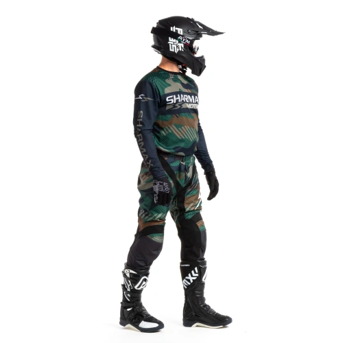 Мотоштаны Sharmax Military Green