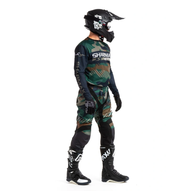 Мотоштаны Sharmax Military Green