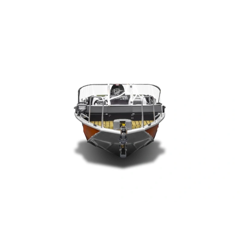 Комплект Алюминиевая лодка (катер) Mikatsu (Микатсу) 475 (Z43) Premium + мотор Hidea HDEF60FUEL-T EFI