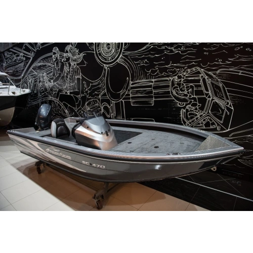 Катер-лодка алюминиевая NORTHSILVER 470 SC