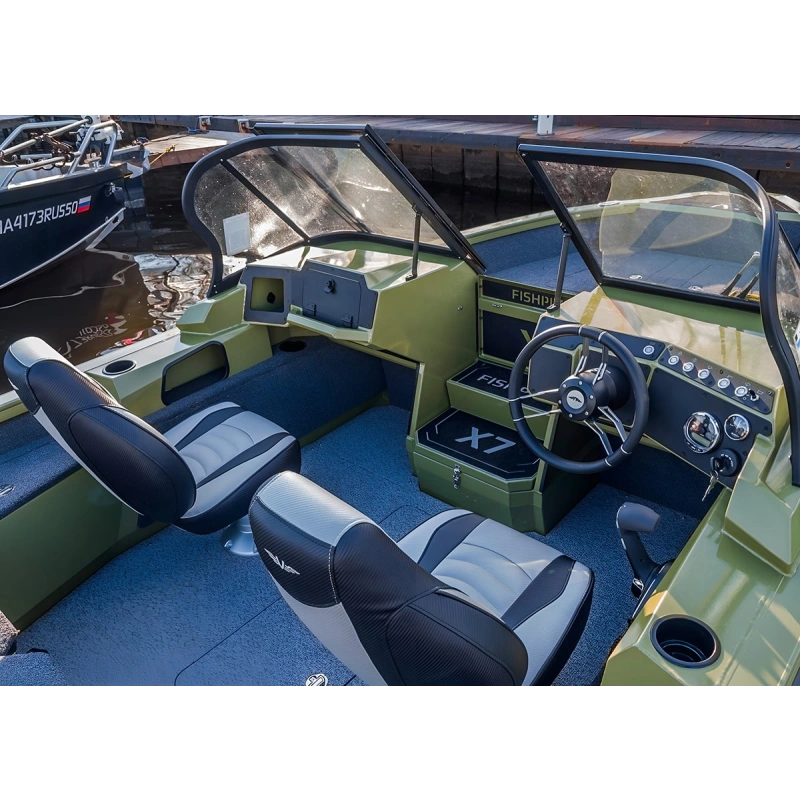 Катер-лодка алюминиевая VBOATS Fishpro X7