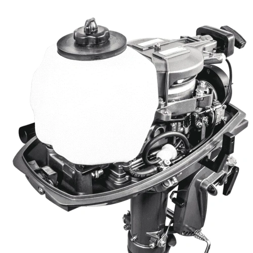 Лодка ПВХ ALTAIR HD 320 НДНД Карбон + 2х-тактный лодочный мотор APACHE T5 BS