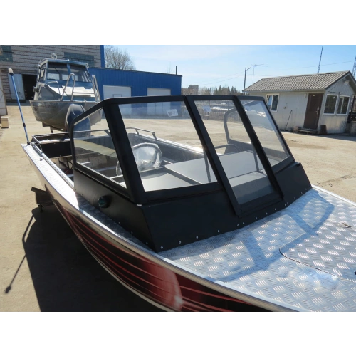 Катер-лодка алюминиевая WELLBOAT 45i