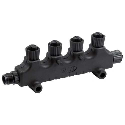 Разъем Lowrance N2K 4WAY для сети NMEA2000 на 4 гнезда, арт. 000-12612-001