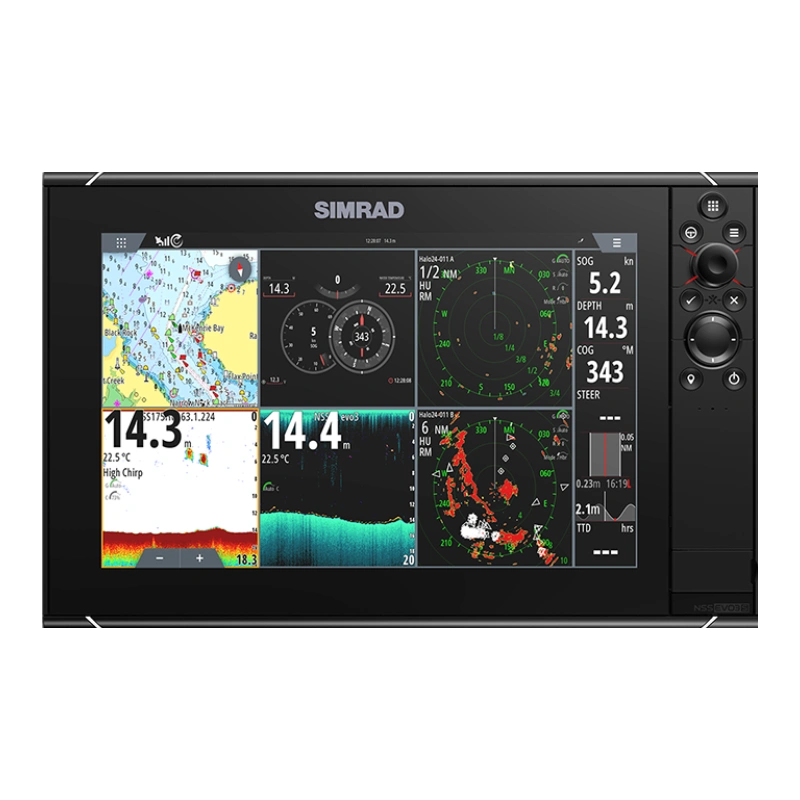 Эхолот-картплоттер Simrad NSS12 EVO3S COMBO MFD,WORLD