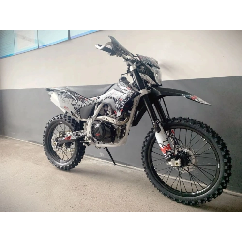 Мотоцикл кроссовый эндуро BSE Z10L Graffiti White (172 FMM) 21/18