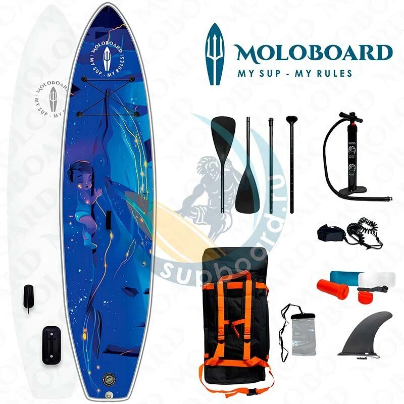 Универсальная сап доска MoloBoard Sea Giant 11'0 для плавания