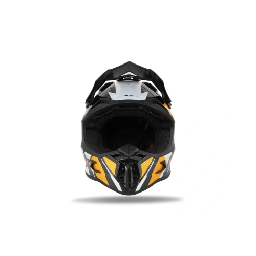 Шлем кроссовый Sharmax SH536 Orange/Black