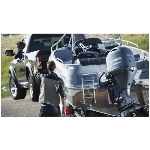 Комплект Алюминиевая лодка (катер) Mikatsu (Микатсу) 570 (Z43) Sport + мотор Yamaha F115BETL