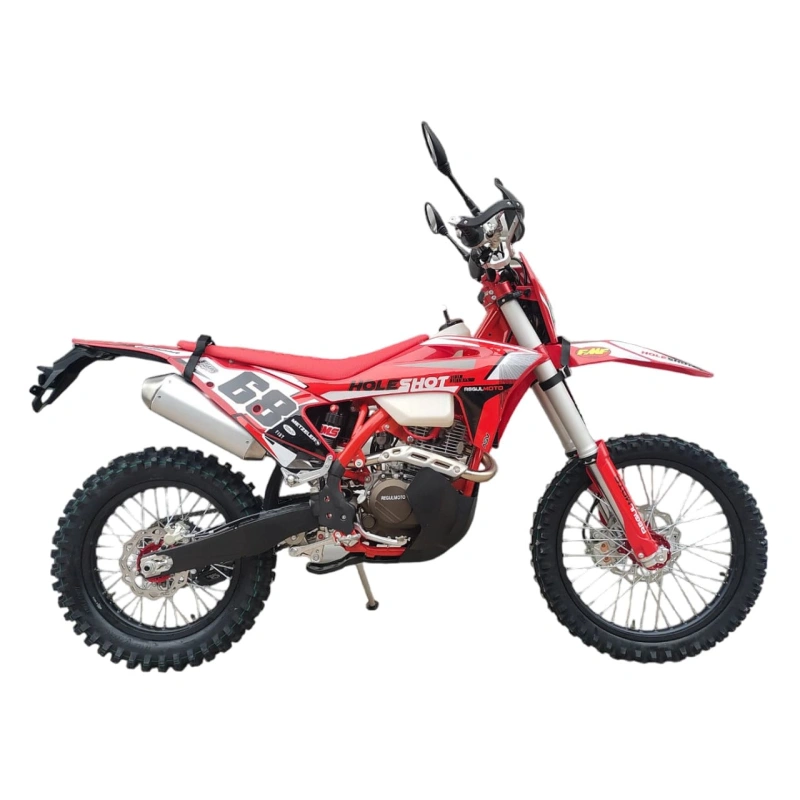 Мотоцикл кроссовый эндуро REGULMOTO Holeshot Red Edition