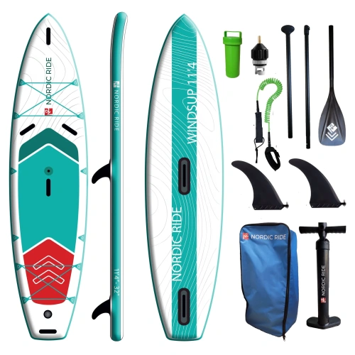 Надувной SUP Nordic Ride 11'4 Windsup для виндсёрфа