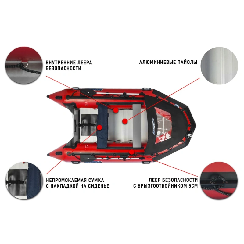 Лодка ПВХ STORMLINE Heavy Duty AL 360 (2024)
