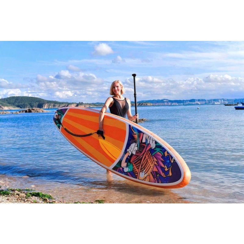 Надувной SUP Fayean Graffity 11'0 с веслом